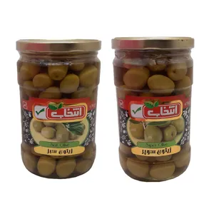 کنسرو زیتون انتخاب - 670 گرم بسته دو عددی