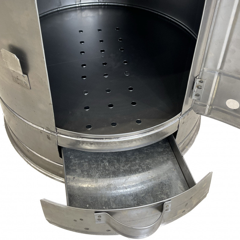 بخاری هیزمی مدل گرد75cm