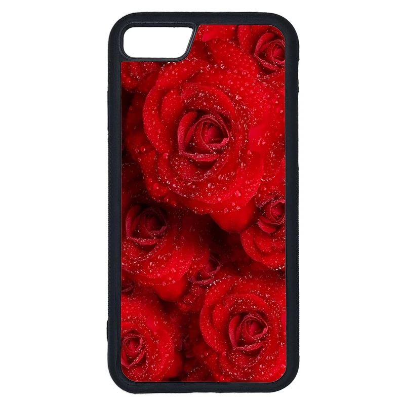 کاور طرح گل رز کد G-012 مناسب برای گوشی موبایل اپل iPhone SE 2020 / SE 2022