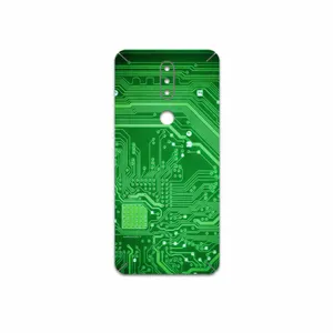 MAHOOT Green-Printed-Circuit-Board Cover Sticker for Nokia 2.4