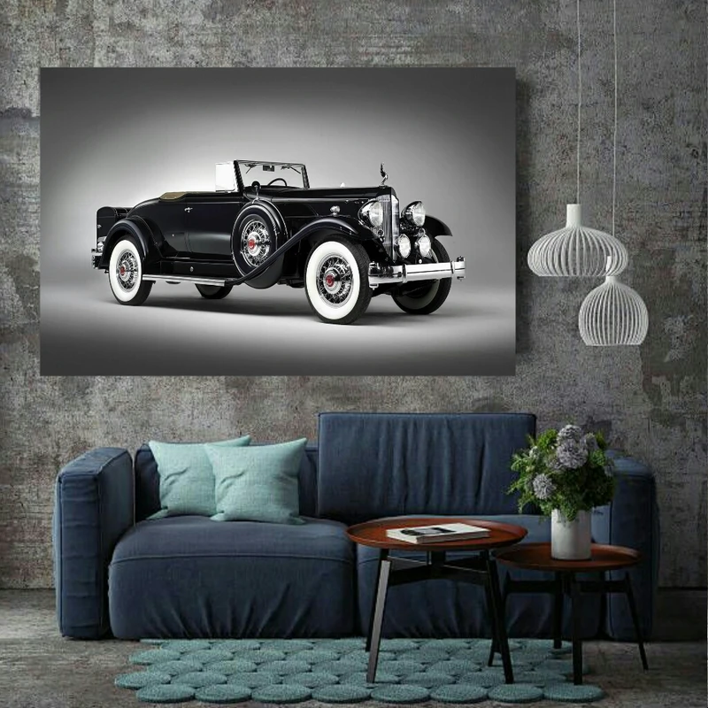 پوستر دیواری طرح ماشین کلاسیک مدل PO1412