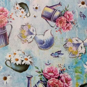 کاغذ کادو مدل گلاسه طرح روباه مجموعه 5 عددی