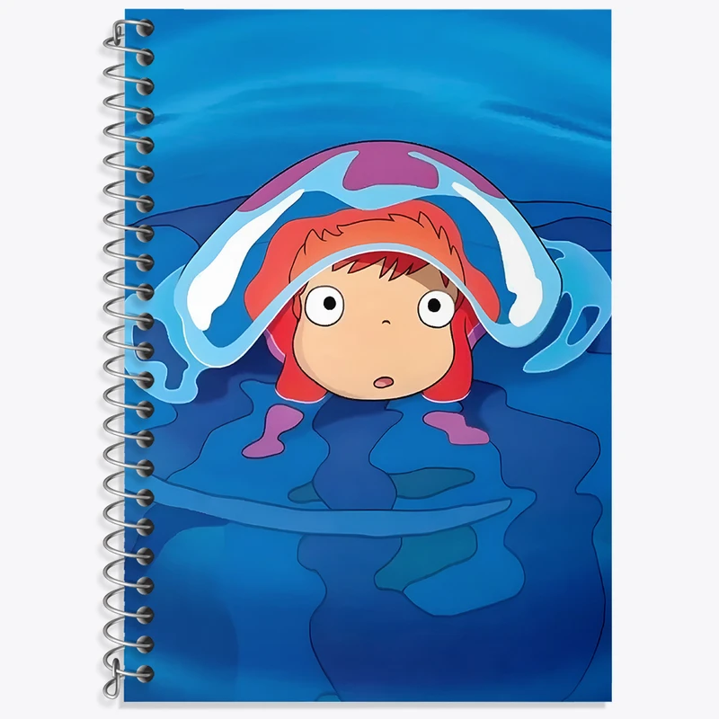 دفتر لغت 50 برگ خندالو طرح انیمه پونیو (Ponyo) کد N4033
