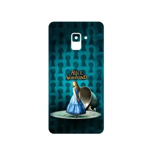 MAHOOT Alice in Wonderland Cover Sticker for Samsung Galaxy A8 Plus 2018