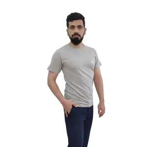 تی شرت آستین کوتاه مردانه مدل یقه گرد
