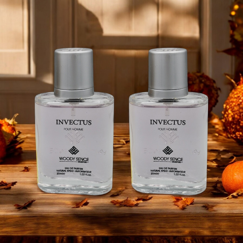 عطر جیبی مردانه وودی سنس مدل INVECTUS حجم 30 میلی لیتر بسته 2 عددی