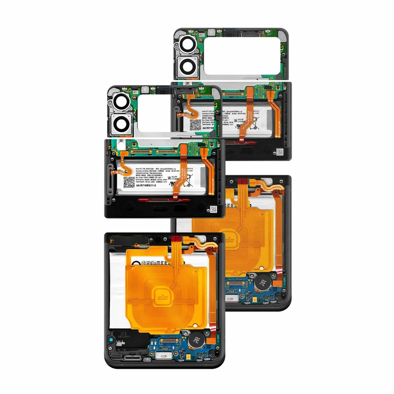 برچسب پوششی ماهوت مدل Underskin VIVID مناسب برای گوشی موبایل سامسونگ Galaxy Z Flip3 5G بسته دو عددی