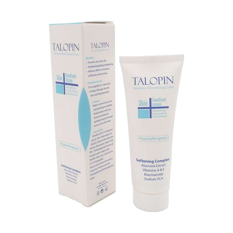 کرم مرطوب کننده تالوپین مدل Skin Emollient حجم 40 میلی لیتر