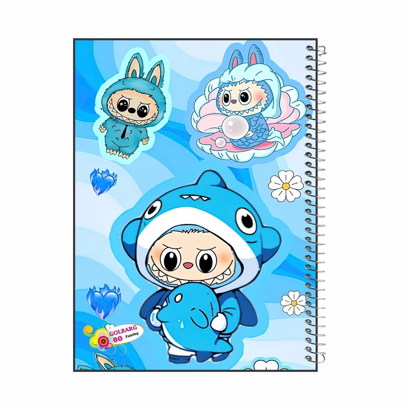 دفتر نقاشی 60 برگ گلبرگ مدل لبوبو کد 2162