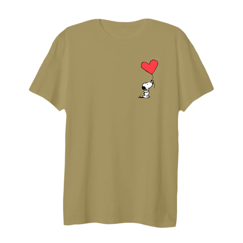 تی شرت لانگ آستین کوتاه زنانه مدل اسنوپی کد 29