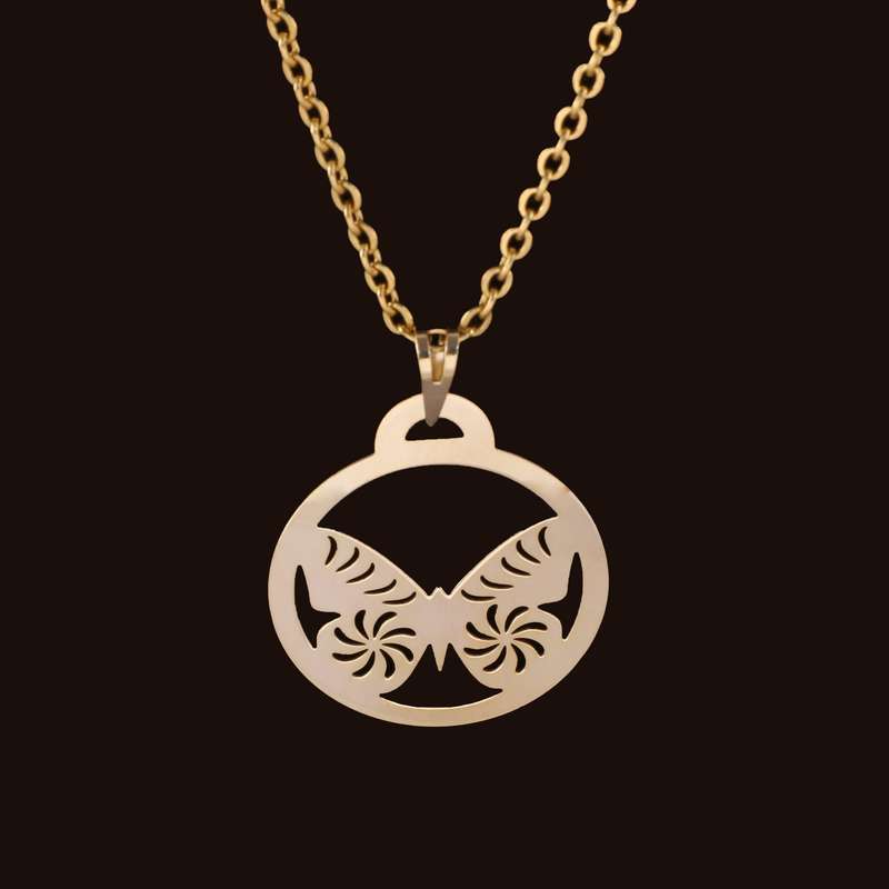 گردنبند نقره زنانه مدل h445