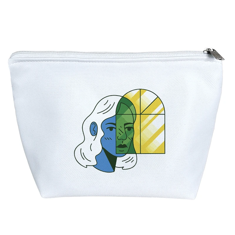 کیف لوازم آرایش دخترانه خندالو مدل هنرمند و پنجره کد 5107