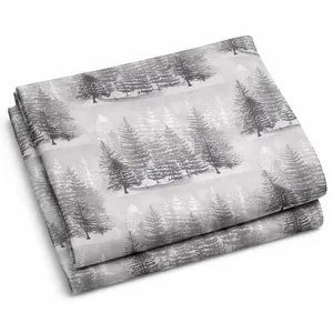 ملحفه میکرو فایبر مدل کشدار کد LS5057 یک نفره سایز 120×200 سانتی متر 