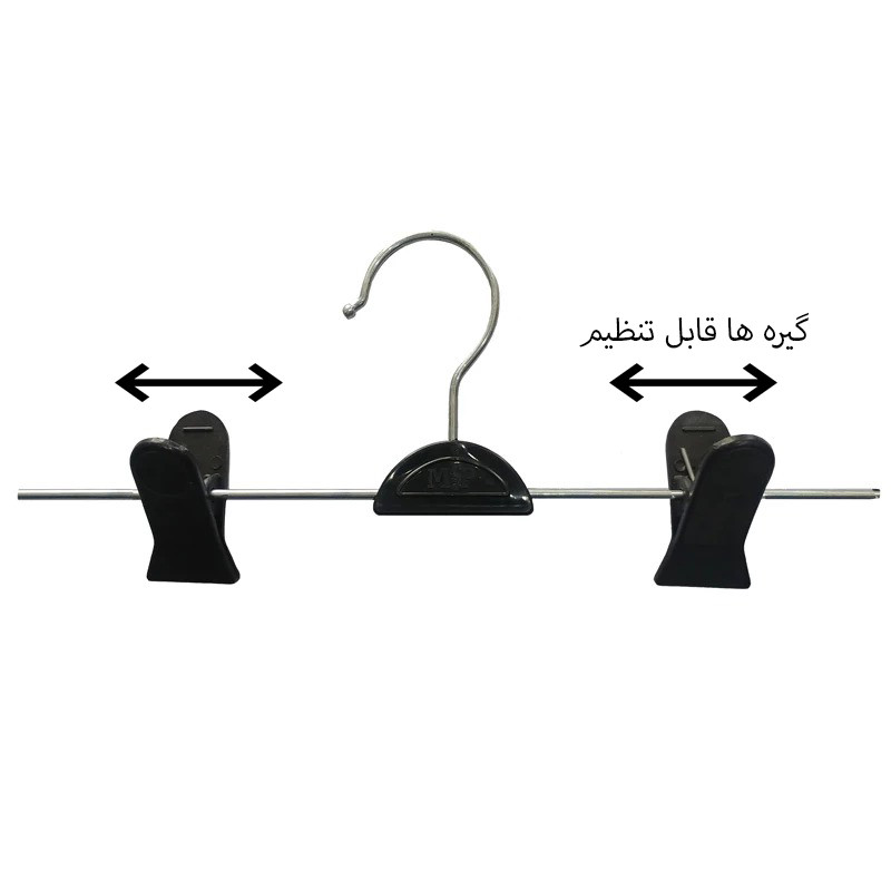 چوب لباسی مدل بچگانه گردان کد 03 بسته 27 عددی