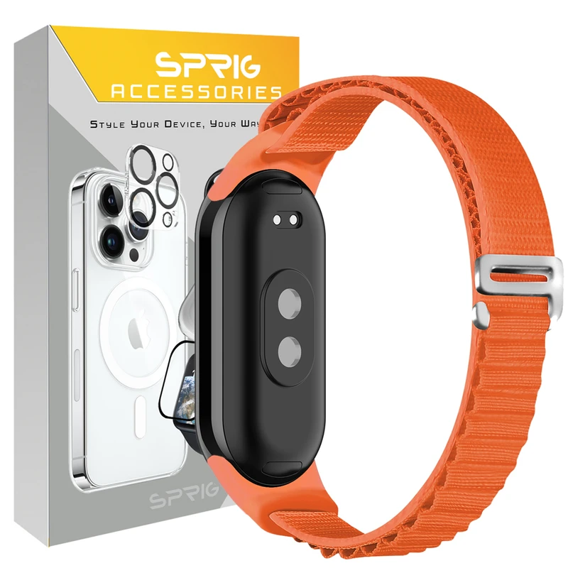 بند اسپریگ مدل Loop Alpine NC مناسب برای ساعت هوشمند شیائومی Mi band 8