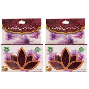 زعفران نگین قائنات - 1 مثقال بسته 2 عددی