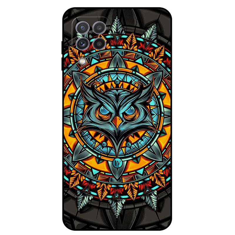 کاور مگافون طرح جغد مدل 1903 مناسب برای گوشی موبایل سامسونگ Galaxy A22 4G         