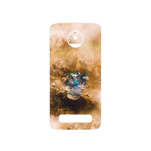 MAHOOT Collage of surreal Portrait of Men Cover Sticker for Motorola Moto Z