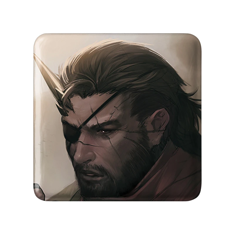 پیکسل خندالو طرح بازی متال گیر (Metal Gear) مدل مربعی کد 33167