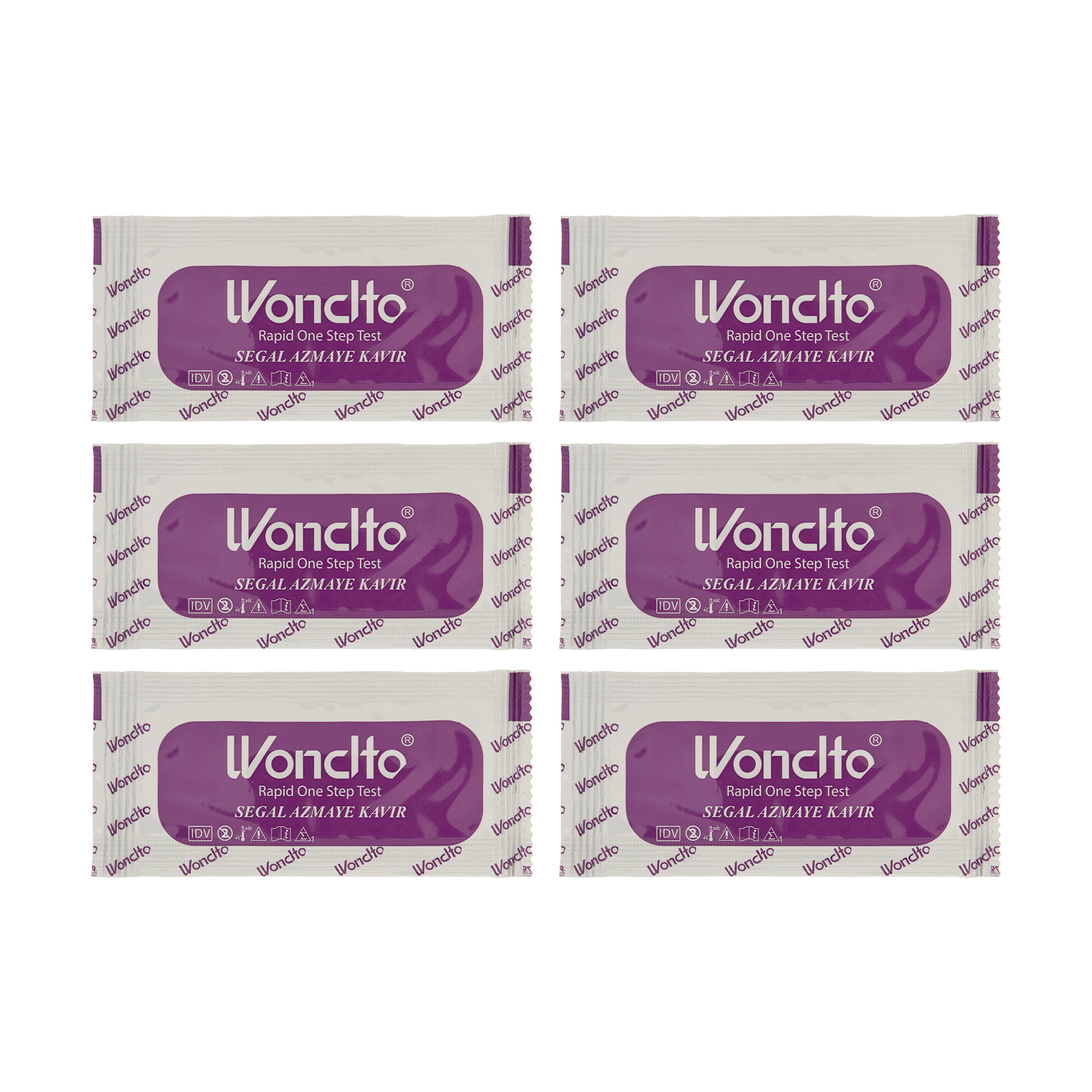 تست تخمک گذاری ونتو مدل LH بسته 6 عددی