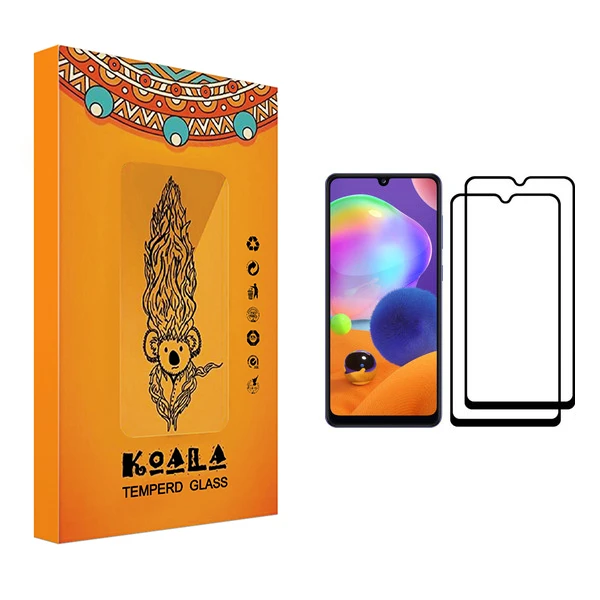 محافظ صفحه نمایش کوآلا مدل Fade مناسب برای گوشی موبایل سامسونگ Galaxy A31 بسته دو عددی