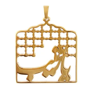 آویز گردنبند بازرگانی میلادی مدل یا زینب کد PKS_004