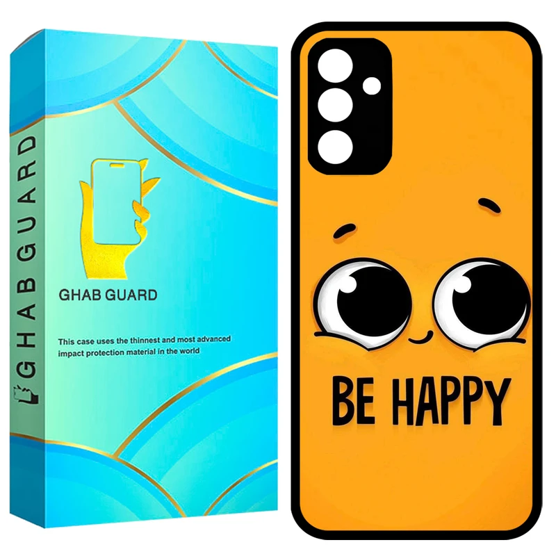 کاور قاب گارد طرح خوشحال مدل GCHPA34 مناسب برای گوشی موبایل سامسونگ Galaxy A34 5G   