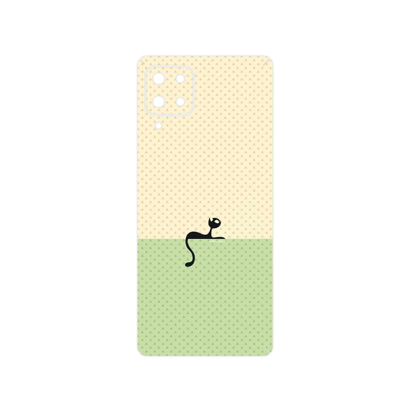 برچسب پوششی ماهوت مدل Minimal Internet Cat Icon مناسب برای گوشی موبایل سامسونگ Galaxy M62