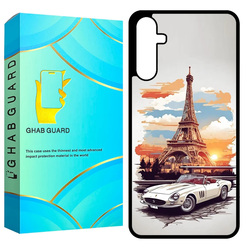 کاور قاب گارد طرح ایفل مدل GCHPA24 مناسب برای گوشی موبایل سامسونگ Galaxy A24 4G