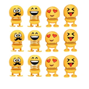 عروسک فنری طرح ایموجی مدل bahar کد 401 بسته 12 عددی