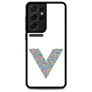 AKAM AMC-WSGS21U-ALPHADOODLEBET-22 Cover For Samsung Galaxy S21 Ultra