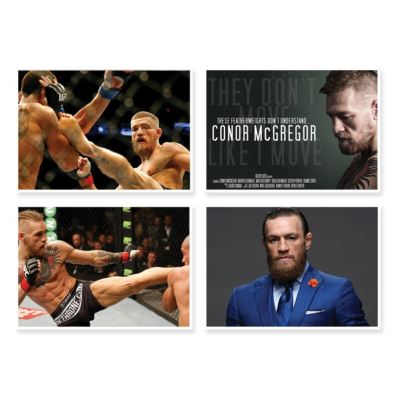 پوستر طرح کانر مک‌گرگور کد A-1881 مجموعه 4 عددی