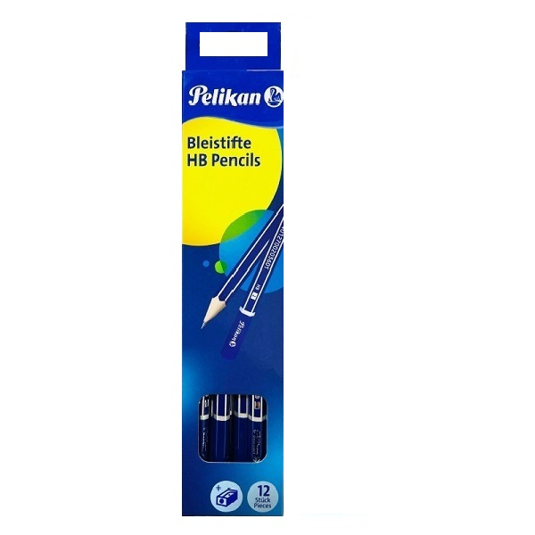 مداد مشکی پلیکان مدل 957126 بسته 12 عددی