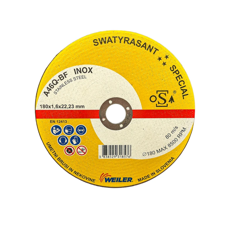 صفحه برش استیل ویلر مدل LSC-180-Yugoslav سایز 180 میلی‌متر