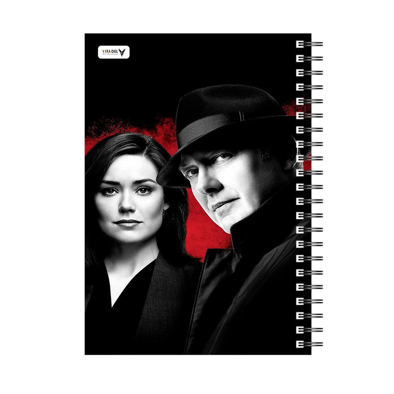 دفتر 120 برگ ویتادل طرح بلک لیست مدل 6