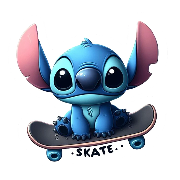 استیکر پارچه و لباس پاد آفرین مدل کارتون استیچ کد DKST96