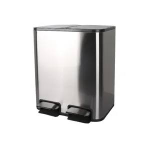 سطل زباله پدالی دلفین مدل Pry-twin-4027