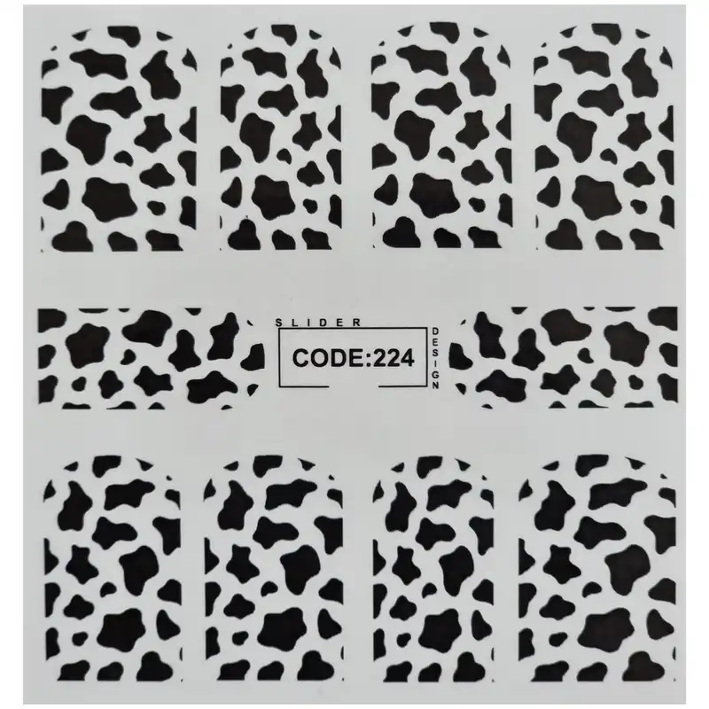 لنز ناخن مدل CODE224