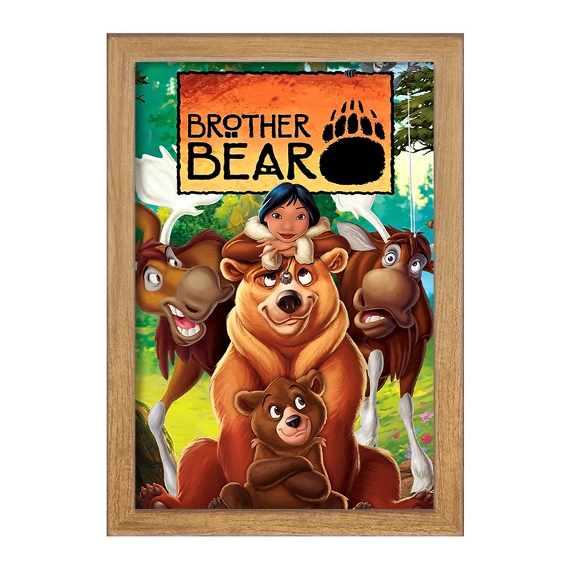 تابلو خندالو مدل انیمیشن خرس برادر Brother Bear  کد 13710