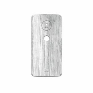 MAHOOT White Wood Cover Sticker for Motorola Moto G5