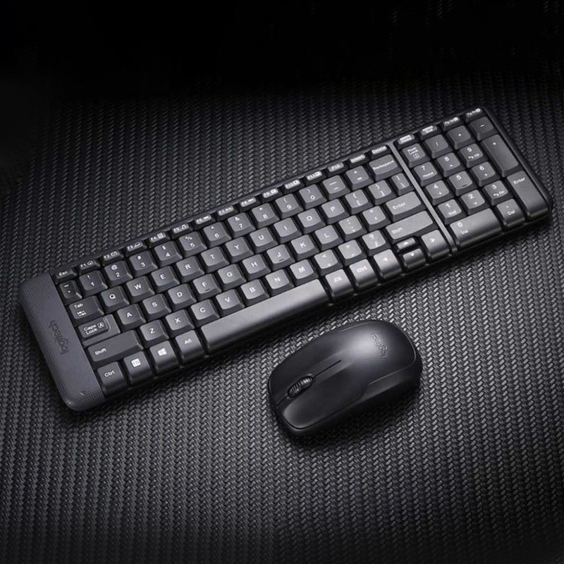 کیبورد و ماوس بی‌سیم لاجیتک مدل MK220، سوییچ ممبران ، Tenkeyless