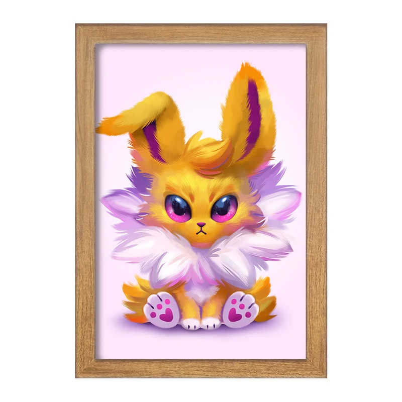 تابلو خندالو مدل تندرز انیمه پوکمون  کد 17299