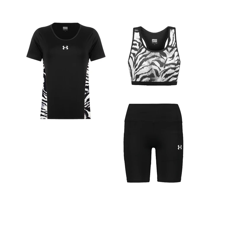 ست سه تکه لباس ورزشی زنانه مدل 1901-7201-69