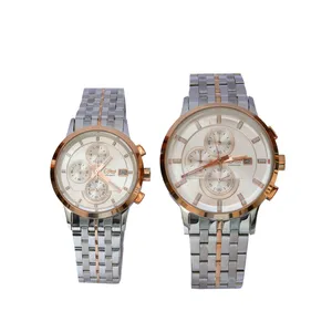 ست ساعت مچی عقربه ای زنانه و مردانه
 کوبل مدل کرنوگراف