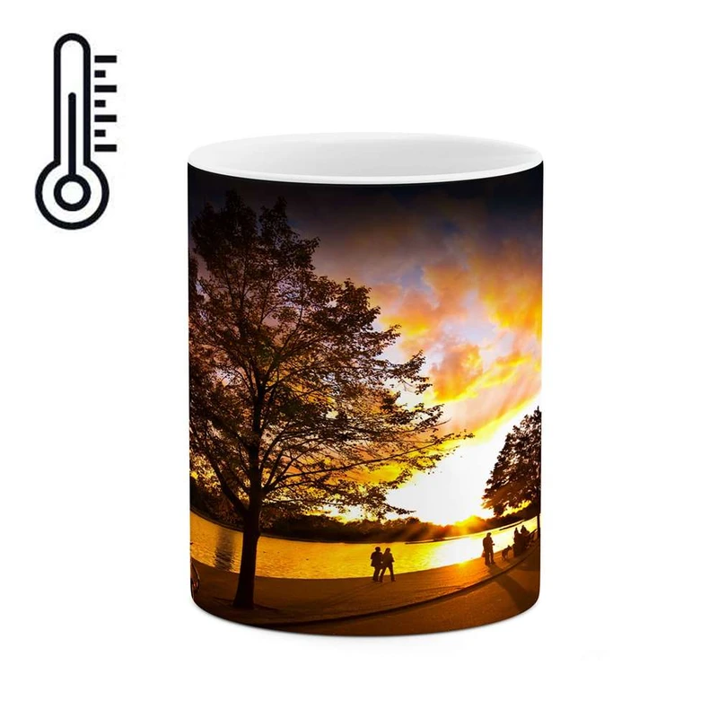 ماگ حرارتی کاکتی مدل غروب کد mgh11336