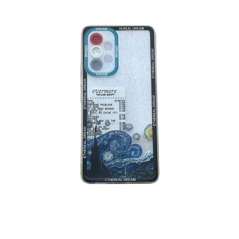 کاور مدل نقاشی ونگوگ طرح موج کد 530 مناسب برای گوشی موبایل  سامسونگ Galaxy  A53