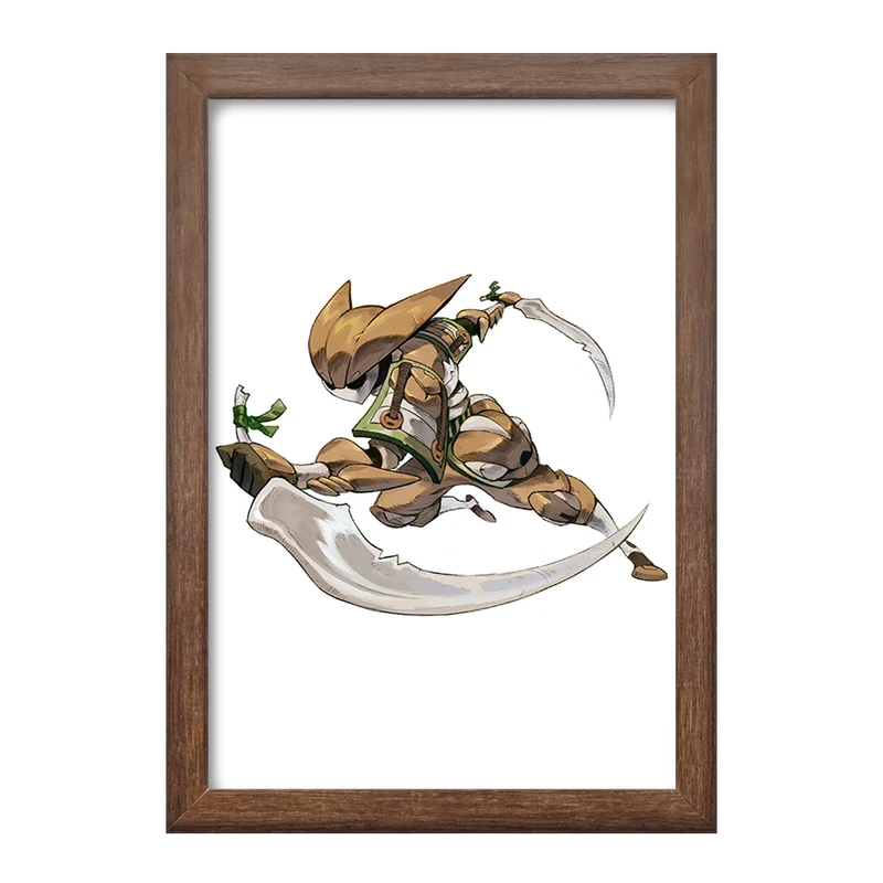 تابلو خندالو طرح بازی شکارچی هیولا (Monster Hunter) کد 33278