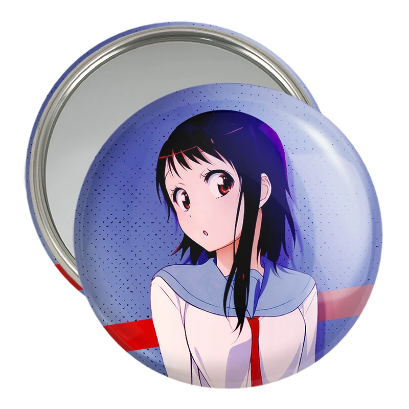 آینه جیبی خندالو مدل اونودرا انیمه عشق دروغین  کد 17165