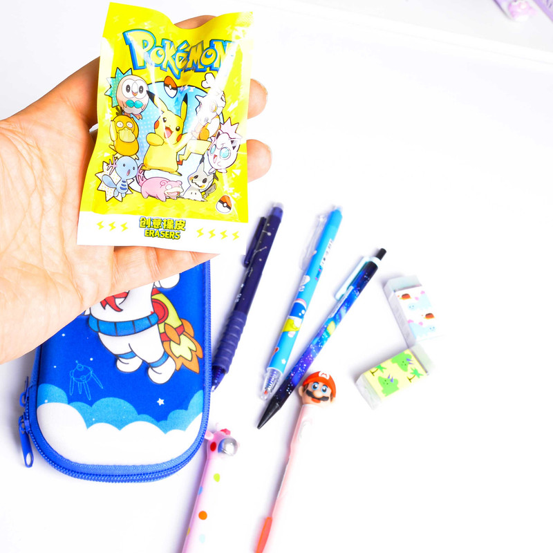 بسته لوازم تحریر مدل فضانورد مجموعه 9 عددی