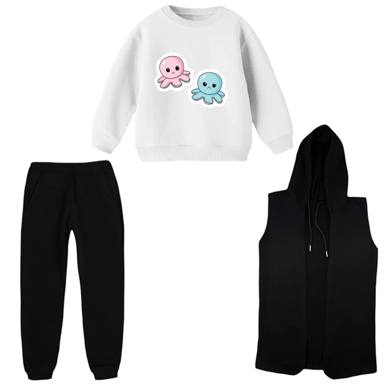 ست 3 تکه لباس راحتی بچگانه مدل 010